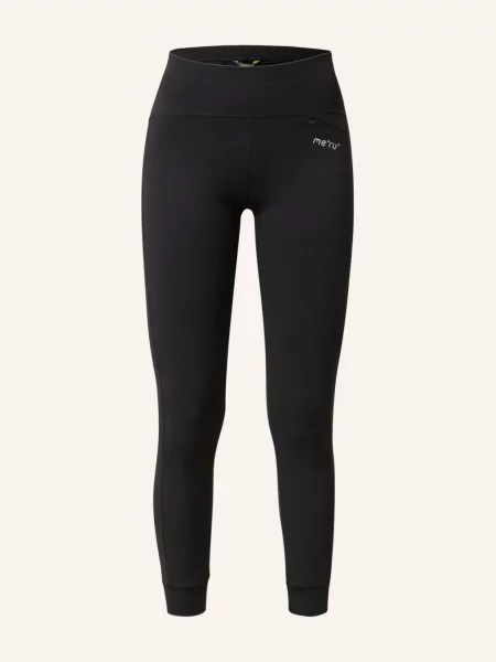 Me°Ru Legginsy Outdoorowe Hollis schwarz czarne