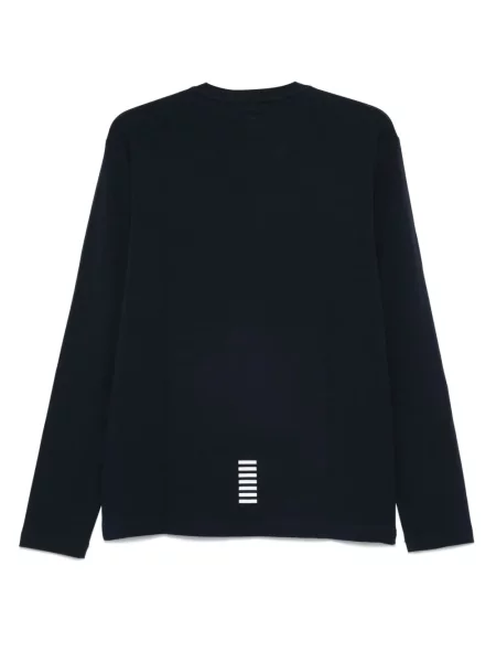Raštuotas marškinėliai Ea7 Emporio Armani mėlyna