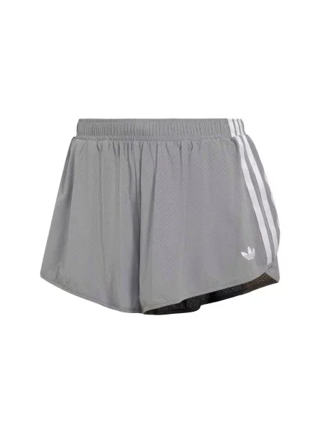 ADIDAS PERFORMANCE Pantaloni sport gri alb