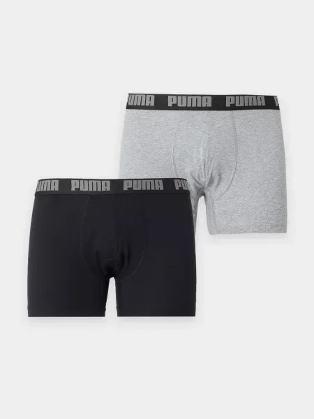 PUMA Boxeri Everyday gri amestecat negru