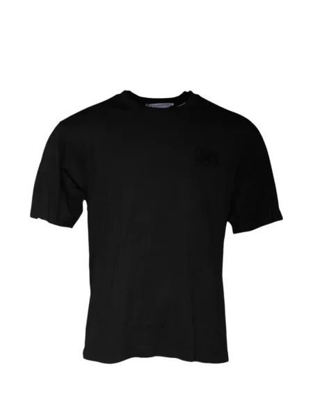 Tričko Dolce & Gabbana s výšivkou černé
