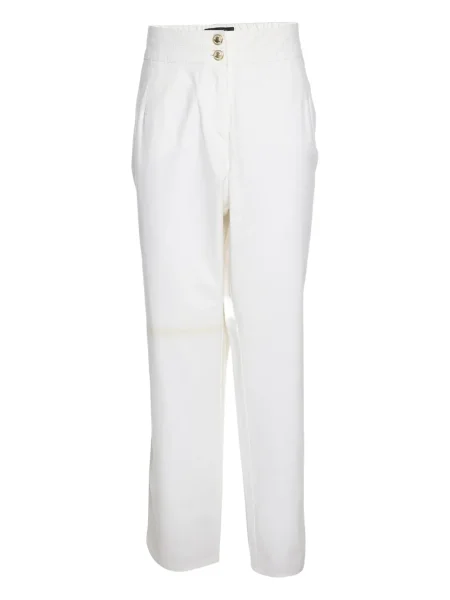 Pantaloni Elena Mirò alb