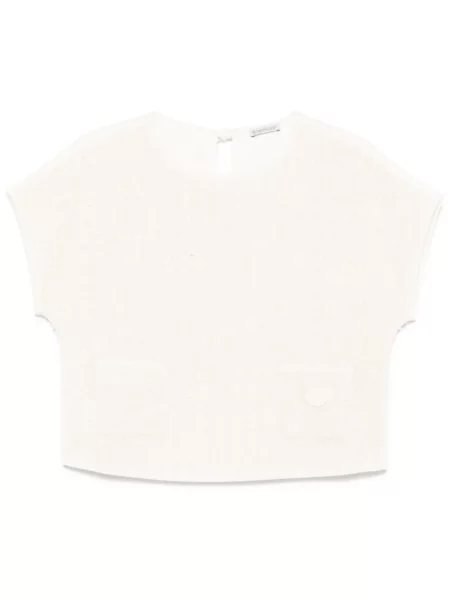 Koszulka Moncler tweedowa