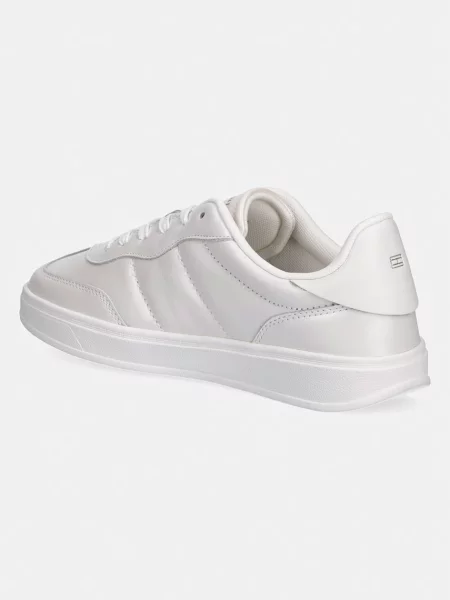 Tommy Hilfiger Sneakersy Th Heritage Shiny Sneaker biały