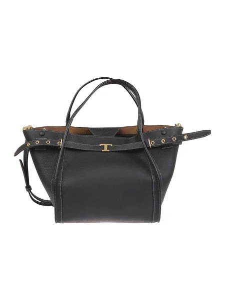 Shopperka Tod's skórzana czarna