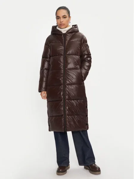 Frieda & Freddies Παλτό χειμωνιάτικο καφέ