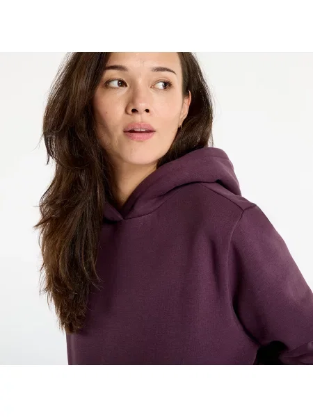 Bluza Urban Classics Ladies Fluffy Hoody Plum Purple M fioletowa