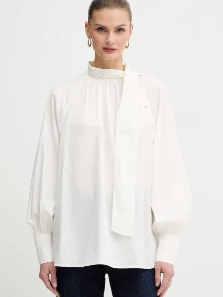 Weekend Max Mara bluză din BURGOS uni bej