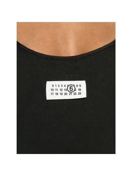 Sukienka mini Mm6 Maison Margiela czarna