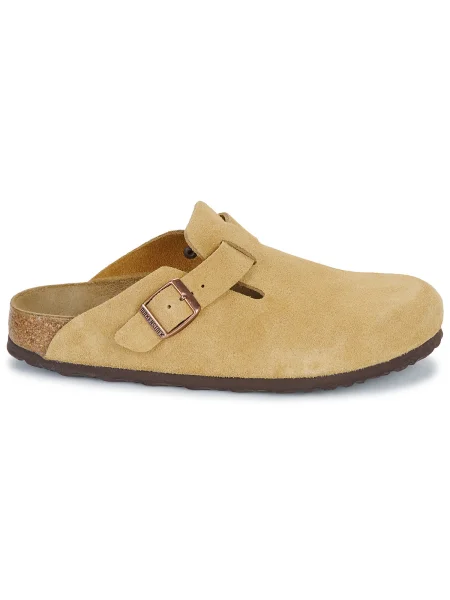 Pantofi BIRKENSTOCK Boston LEVE Latte Cream bej