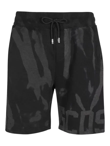 Pantaloni scurți Gcds cu imagine negru