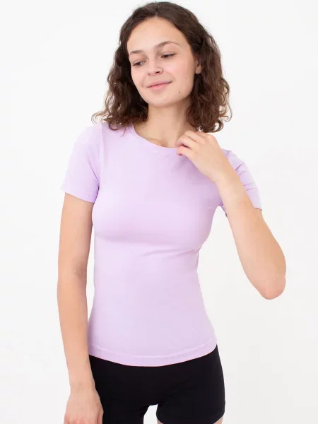 Футболка Giulia мікрофібра фіолетовий