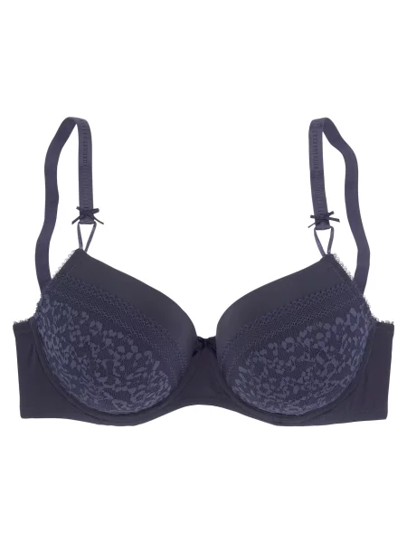 LASCANA Sutien marin albastru