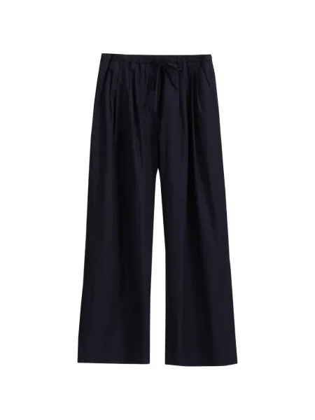 Șnur de strângere pantaloni 3.1 Phillip Lim cu picior lat albastru
