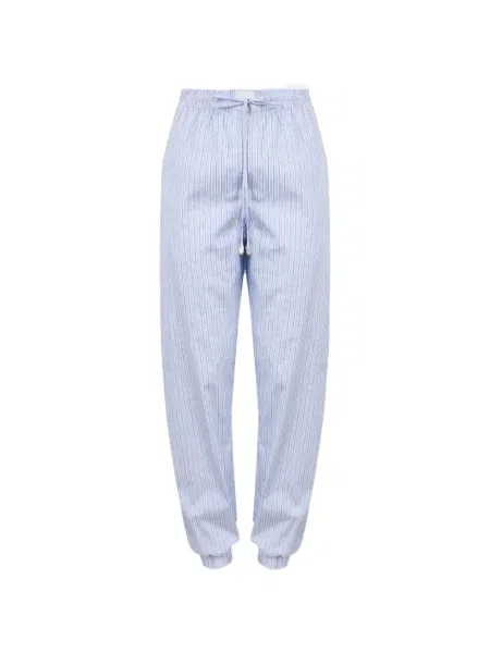 Pantaloni The Attico cu dungi albastru