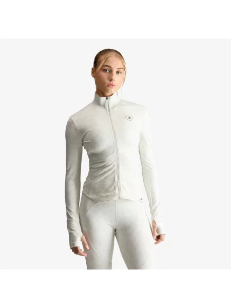 Sală de gimnastică hanorac Adidas Performance cu imagine alb