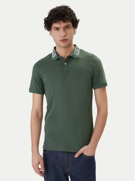 Guess Polo majica zelena