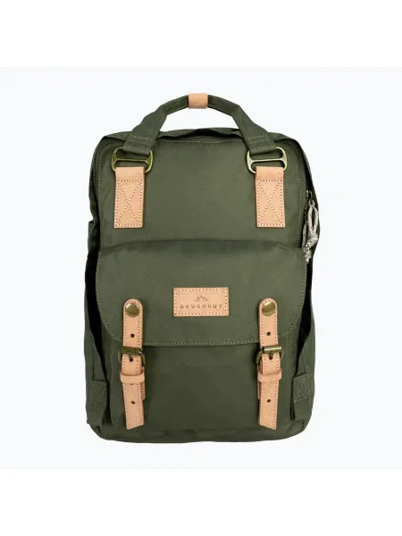 Doughnut Macaroon Reborn Series 16 л армейска градска раница зелено