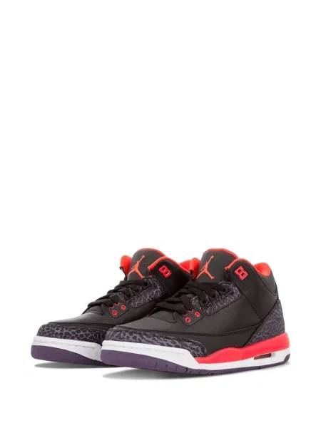 Sneakersy dziecięce Jordan 3 Retro czarne