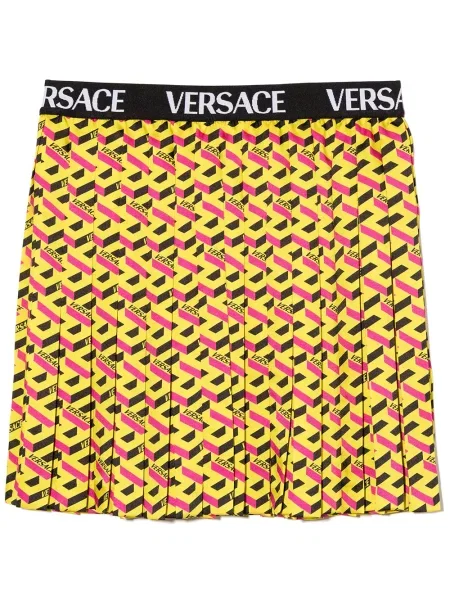 Spódnica dziecięca Versace żółta
