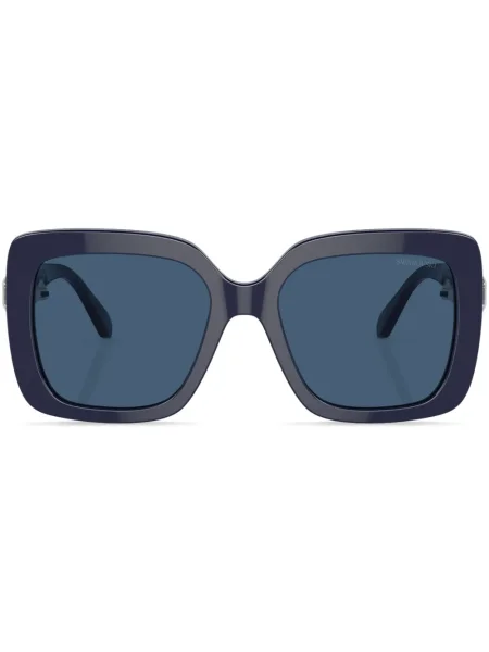 Ochelari de soare Swarovski de cristal albastru