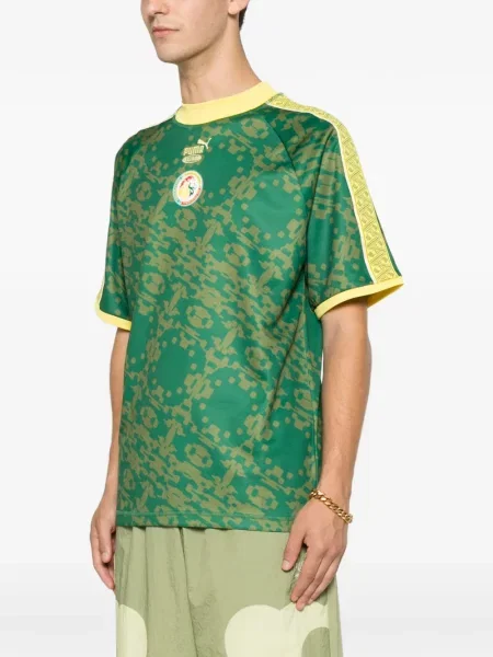 Tricou Puma cu imagine verde