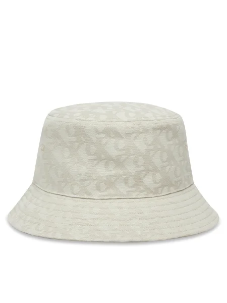 Calvin Klein Pălărie Logo Jacquard Bucket Hat bej