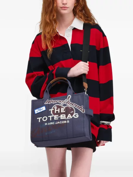 Τσάντα shopper Marc Jacobs μπλε
