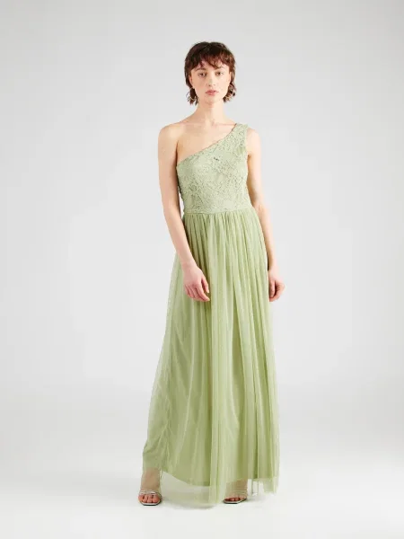 VILA Rochie de seară ULRICANA pastel verde