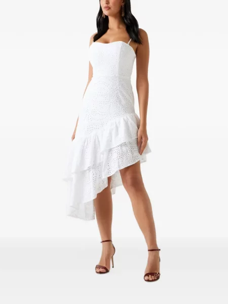 Rochie Guess cu broderie alb