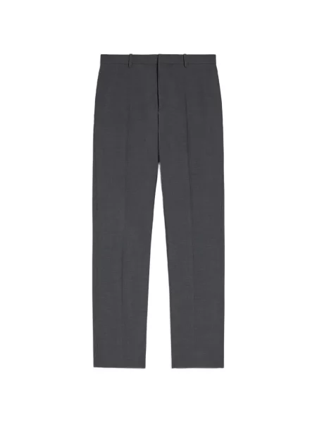 Pantaloni Jil Sander din poplin gri
