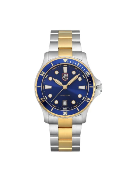 Lniany zegarek Luminox szary
