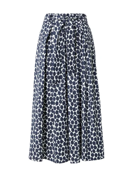 MORE & MORE Fustă albastru marin alb
