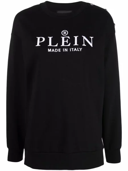 Bluza Philipp Plein z nadrukiem czarna