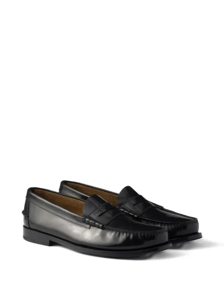 Pantofi loafer Prada din piele negru