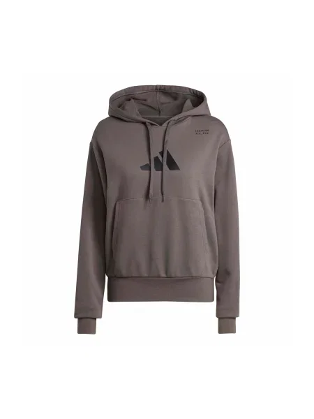 ADIDAS PERFORMANCE Športna majica rjava črna