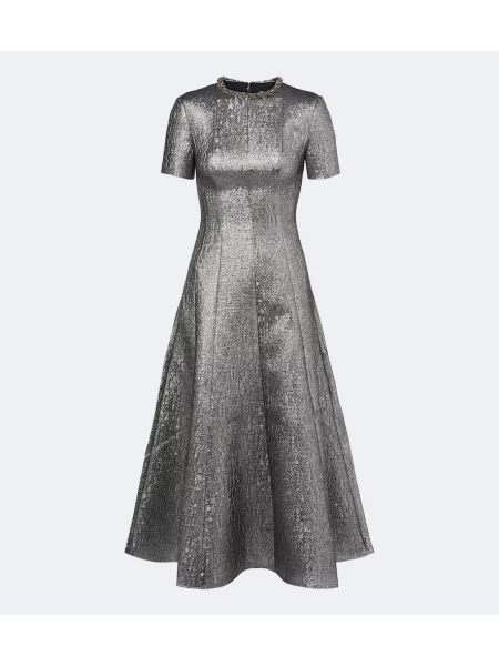 Rochie maxi Roland Mouret din jacard
