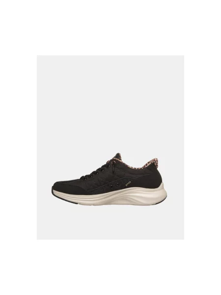 Chiloți Skechers cu model leopard negru