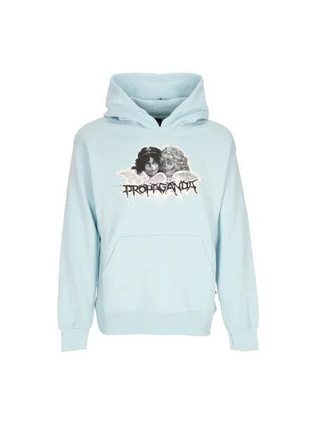 Bluza Propaganda z logo niebieska