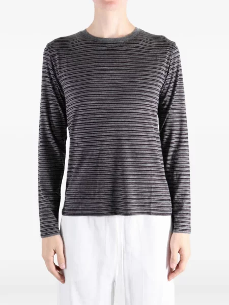 Tricou Auralee de lână gri