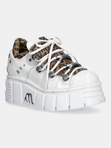 New Rock sneakers alb