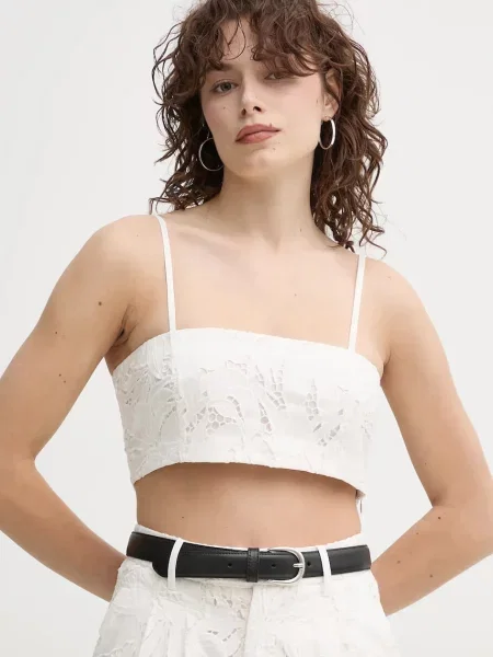 Bluză Isabelle Blanche alb