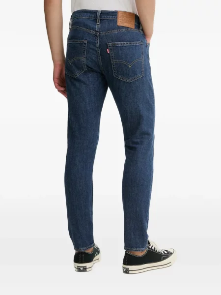 Blugi cu picior larg Levi's® de catifea cord albastru