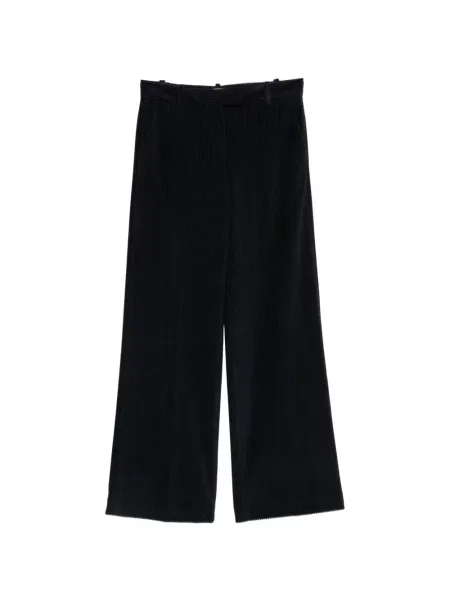Pantaloni Circolo 1901 de catifea cord albastru