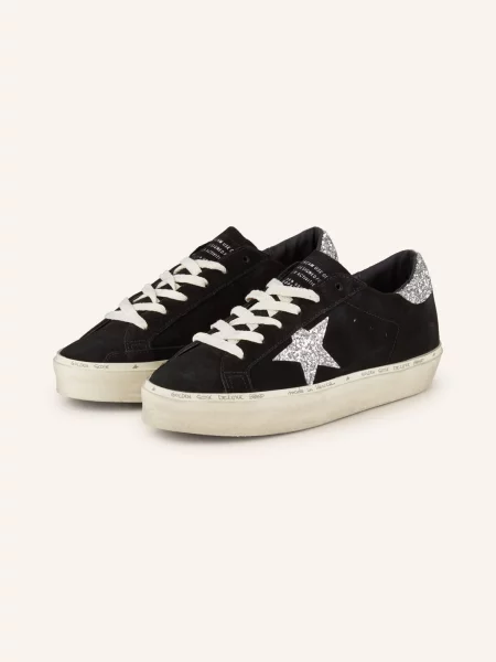Golden Goose Sneakersy Hi Star černá/ stříbrná černé