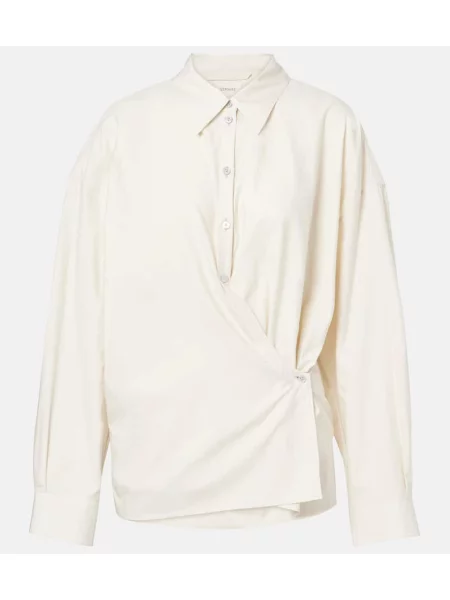 Cămașă Lemaire de mătase bej