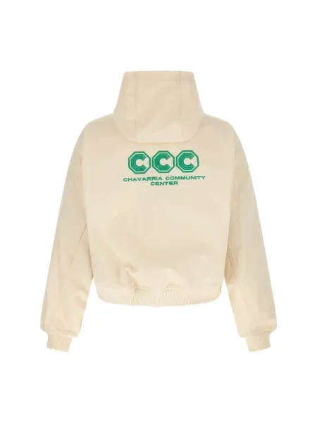 Bluza z kapturem Willy Chavarria beżowa
