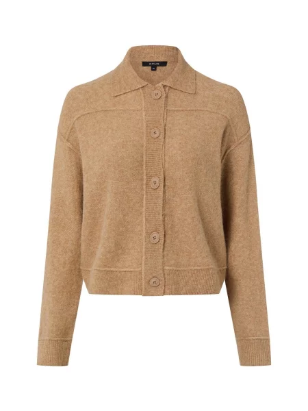 Opus Kardigan z zawartością moheru Daneke Kobiety marmurkowy 38 brązowy