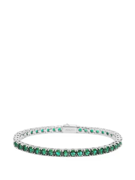 Brăţară Nialaya Jewelry tenis verde