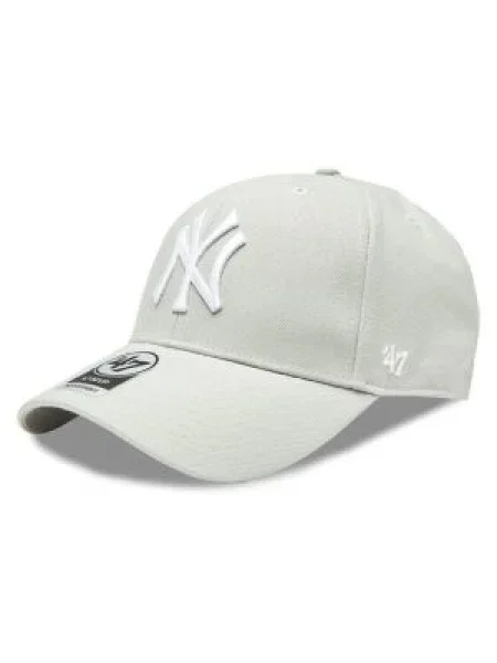 47 Brand Șapcă MLB New York Yankees MVP SNAPBACK Gri alb